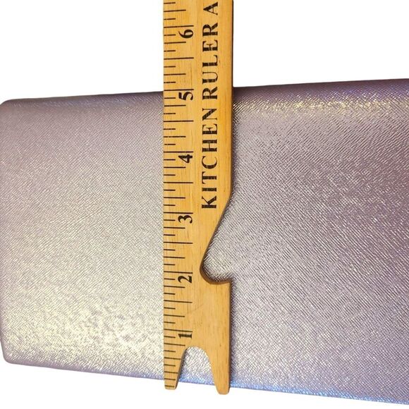 IXABELLA Crossbody Clutch Bag Sparkly Soft Lilac Pink - Picture 9 of 13